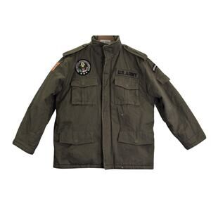 Up and Away Jacket Boy's S Green US Army Military Field Junior Special Forces‎